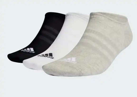 MEIA ADIDAS SEM CANO 3 PARES