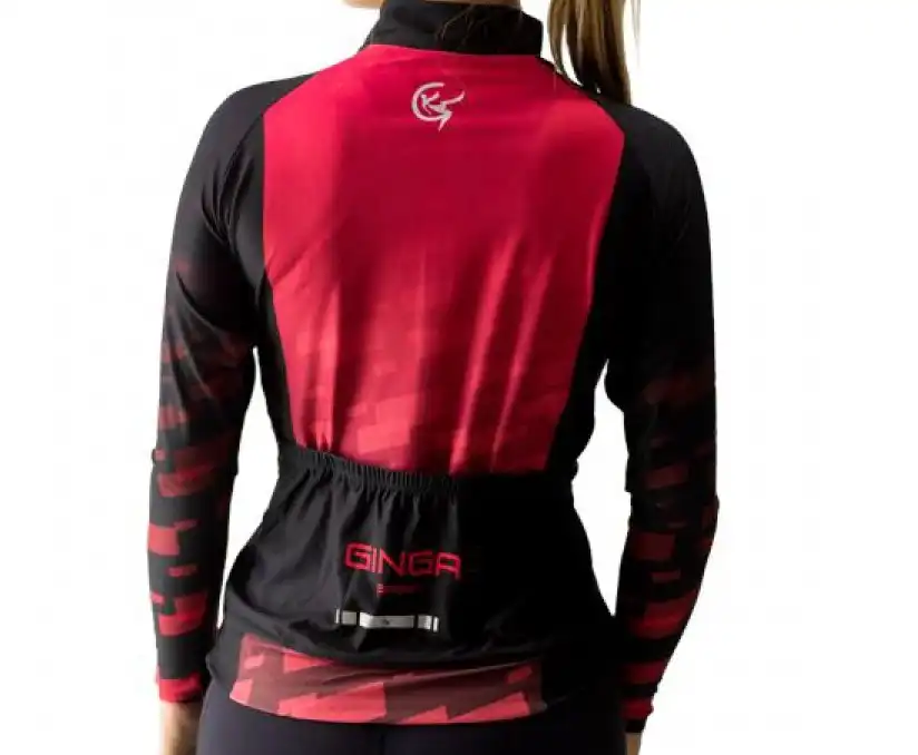 CAMISA GINGA CICLISMO MANGA LONGA