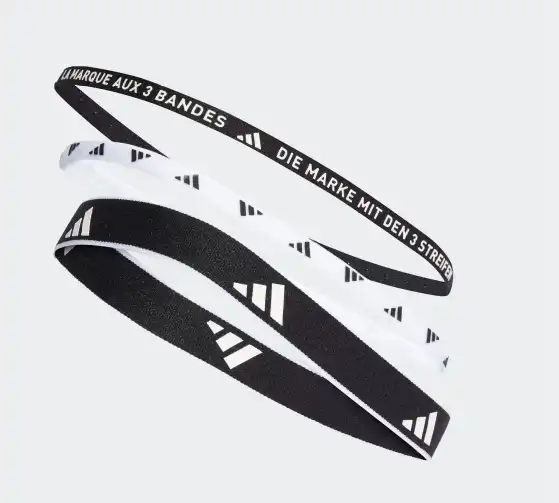 KIT TESTEIRA ADIDAS 3 HEADBAN NEW