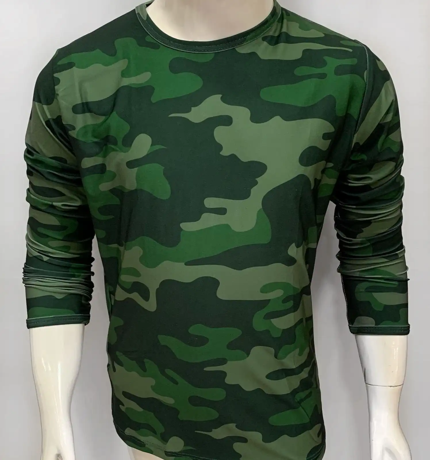 CAMISA GINGA TÉRMICA MANGA LONGA ESTAMPADA UV