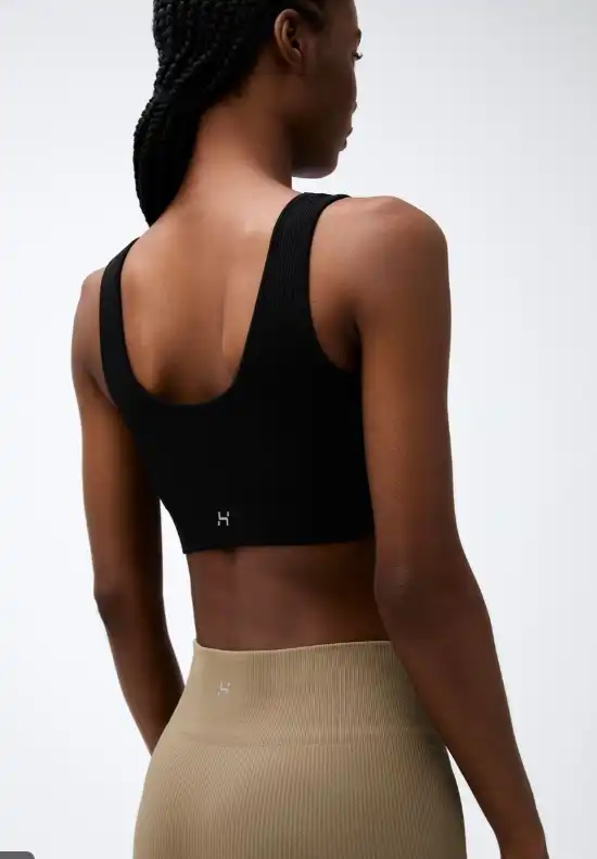 TOP HERING CANELADO SEM COSTURA