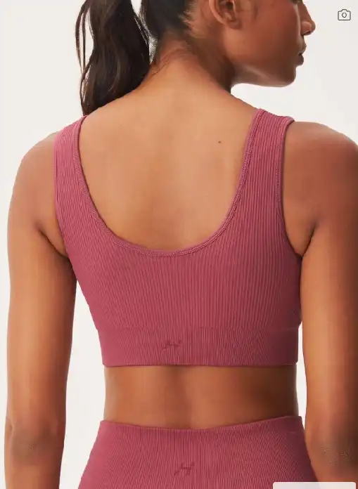 TOP HERING CANELADO SEM COSTURA