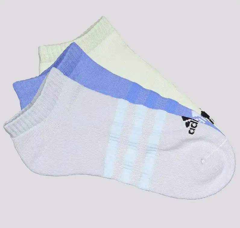 MEIA ADIDAS CANO BAIXO 3 PARES
