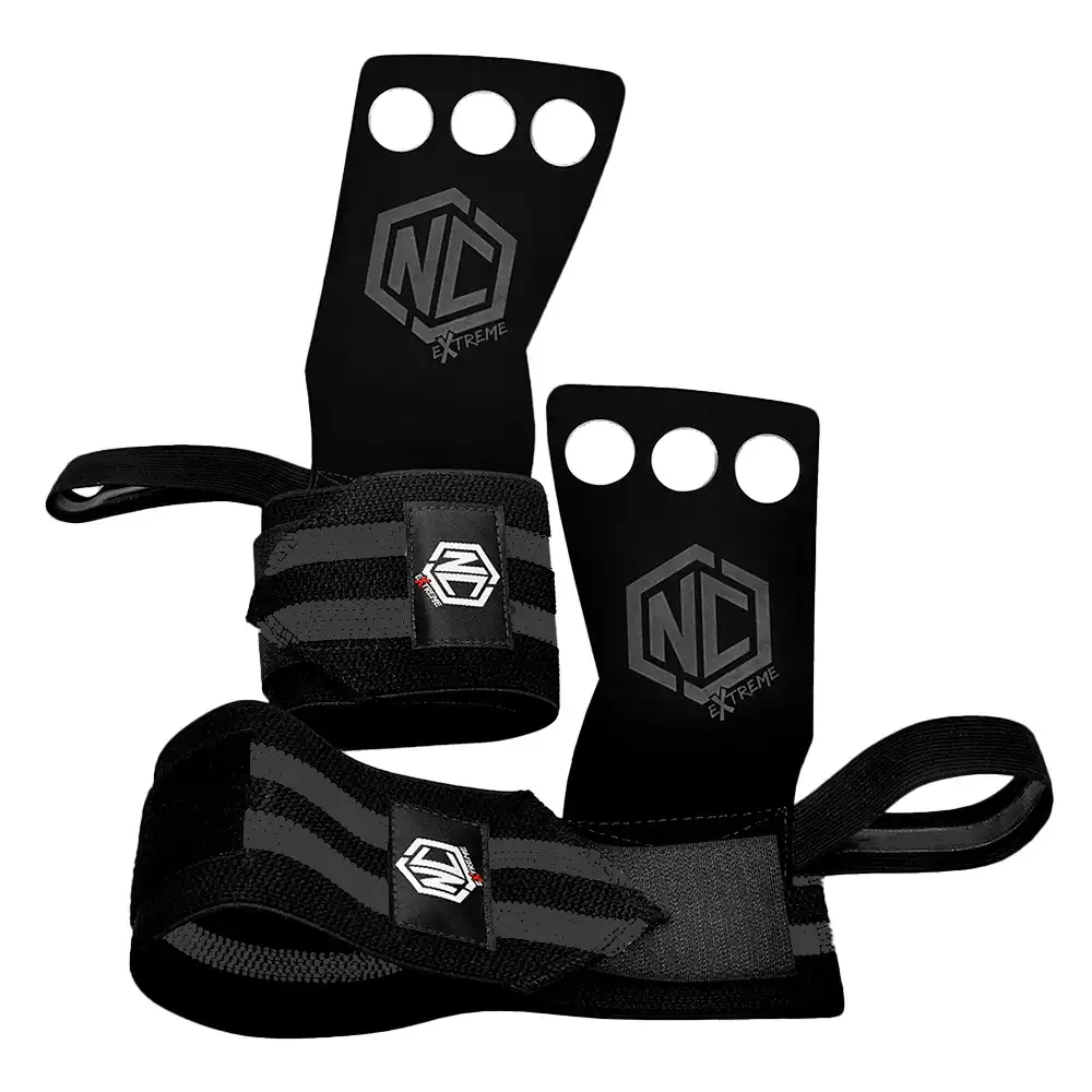 LUVA NC EXTREME GRIP PANTHER C/ MUNHEQUEIRA