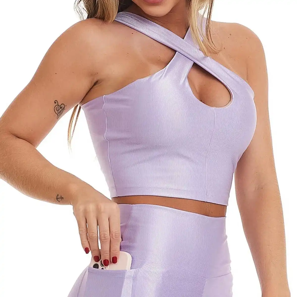 TOP CAJUBRASIL CROPPED GLOW