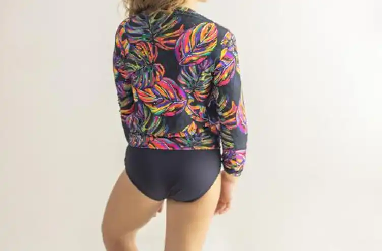 CONJUNTO PRAIA GINGA TÉRMICA MANGA LONGA