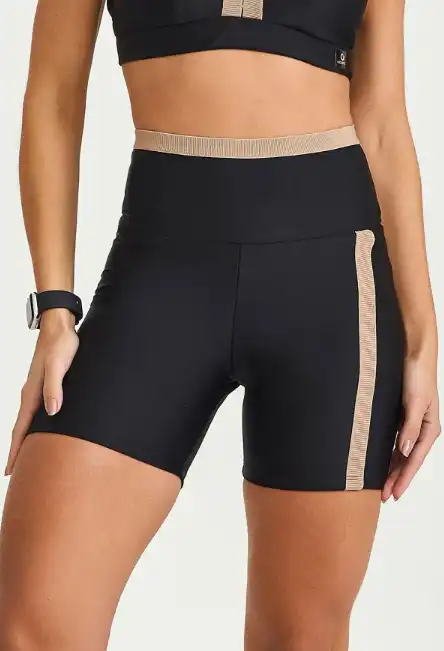 SHORT CAJUBRASIL ATLANTA COM ELÁSTICO