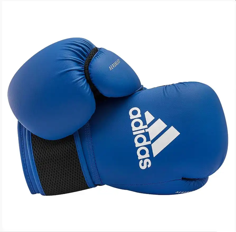 KIT ADIDAS BOXE LUVA E BANDAGEM HYBRID 25