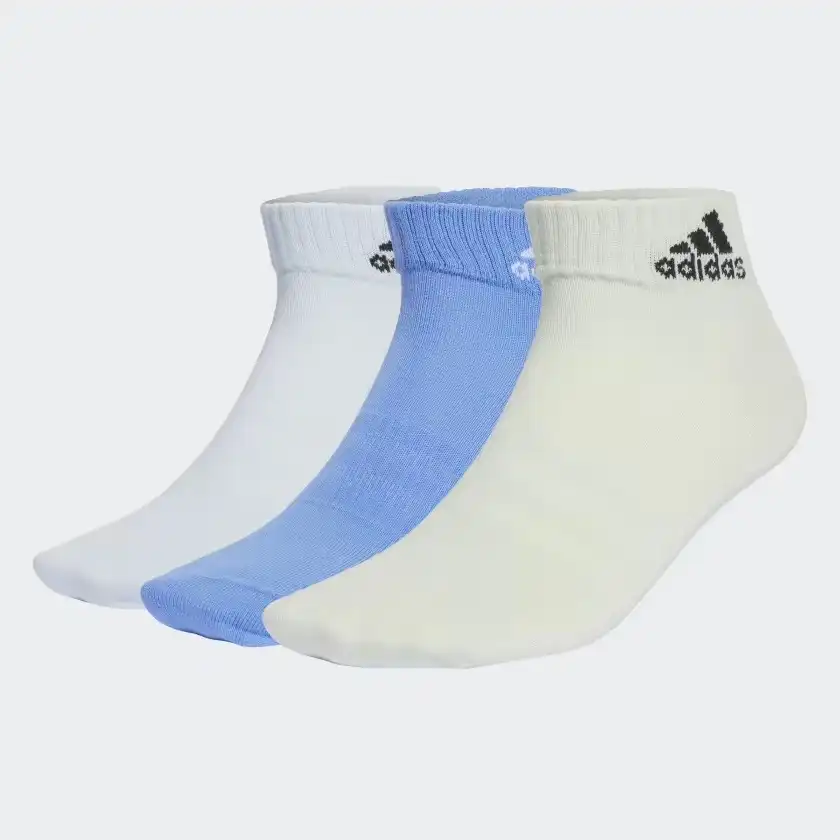 MEIA ADIDAS 3 PARES SPORTWEAR CANO CURTO