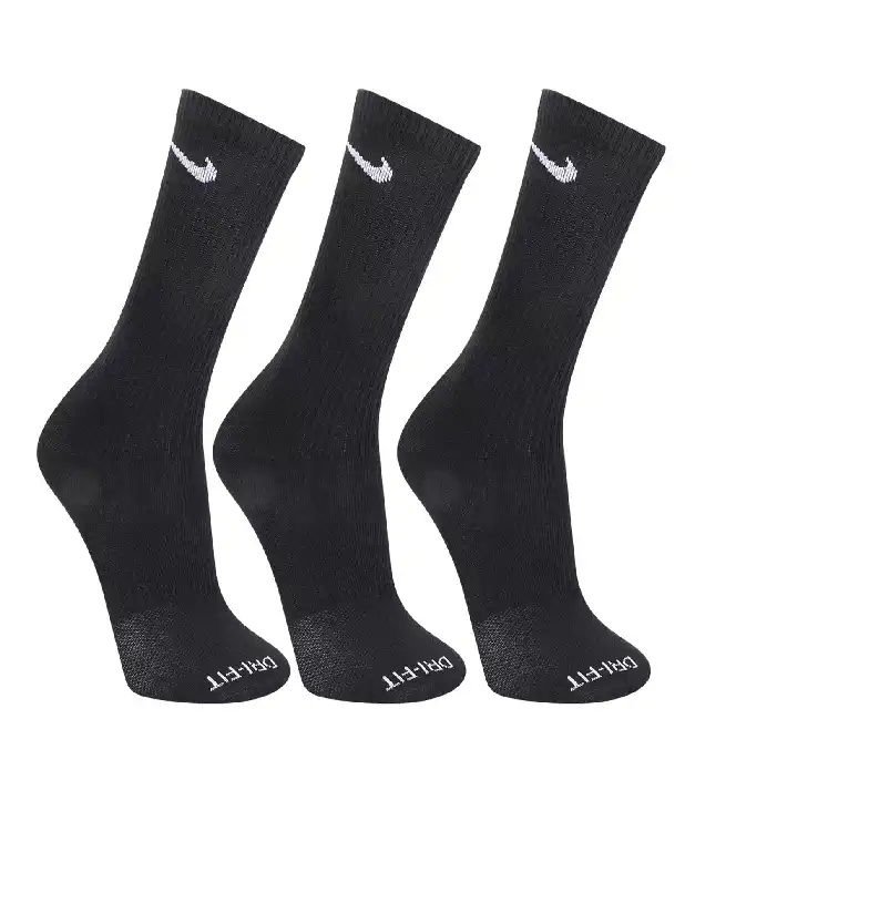 MEIA NIKE 3 PARES CANO LONGO LIGHTWEIGHT