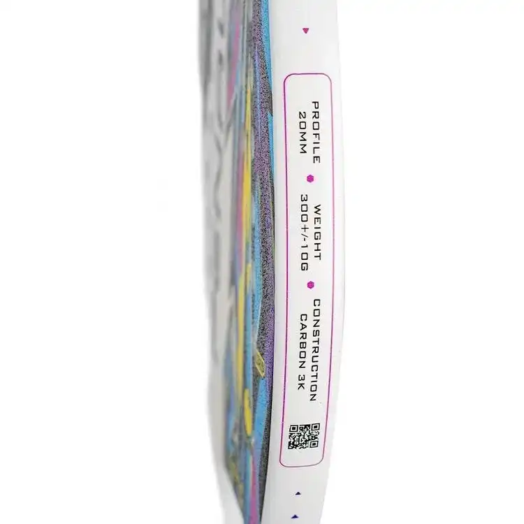 RAQUETE PENALTY BEACH TENNIS CARBON 3K SILVER