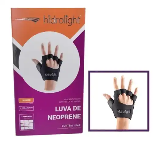 LUVA HIDROLIGHT COM POLEGAR PRO GRIP