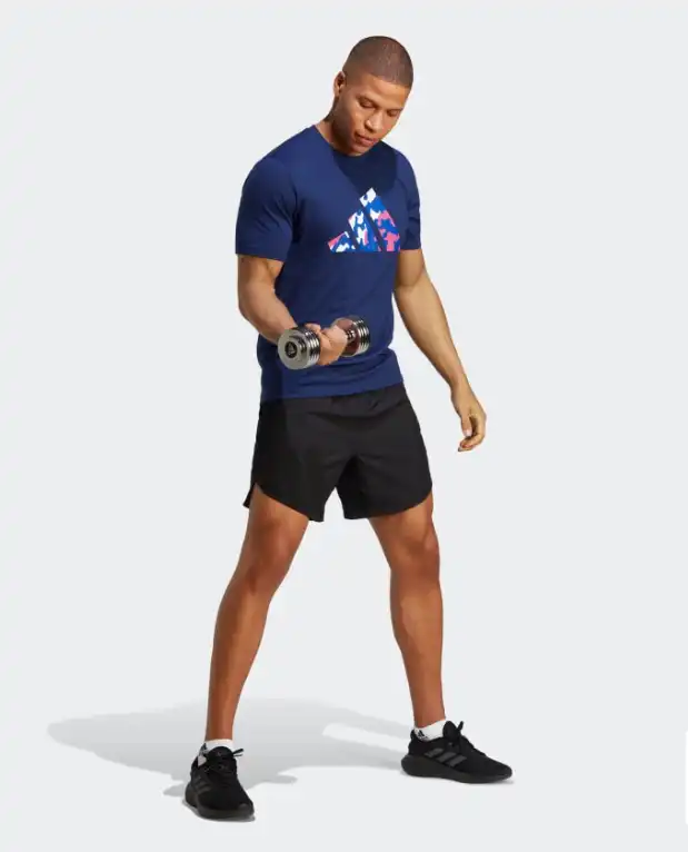 CAMISA ADIDAS LOGO CAMUFLADO