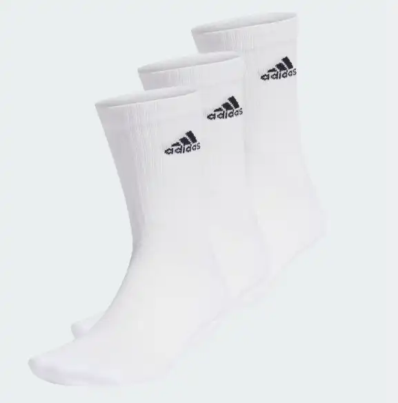 MEIA ADIDAS 3 PARES CANO ALTO