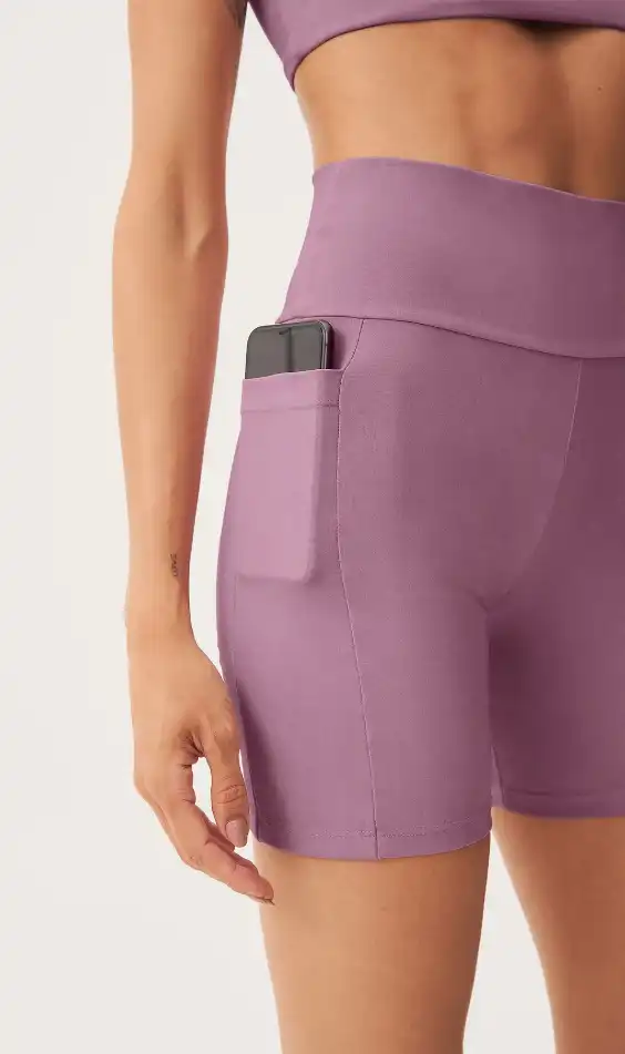 BERMUDA HERING CINTURA ALTA BOLSO LATERAL