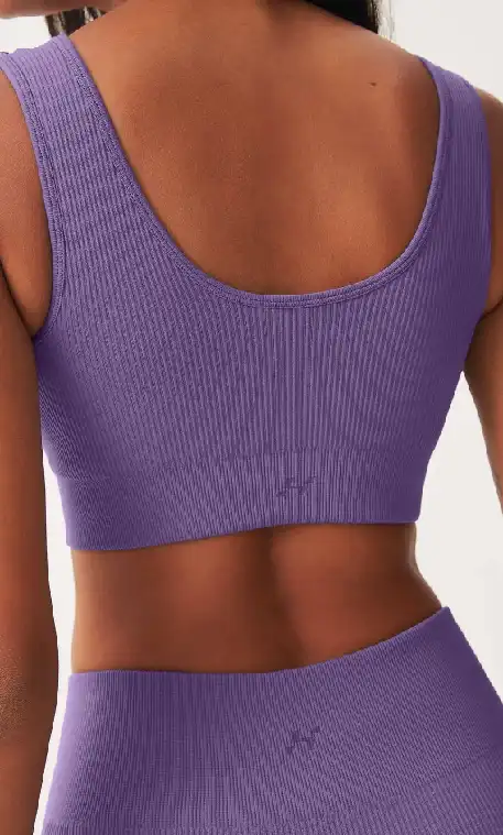 TOP HERING CANELADO SEM COSTURA