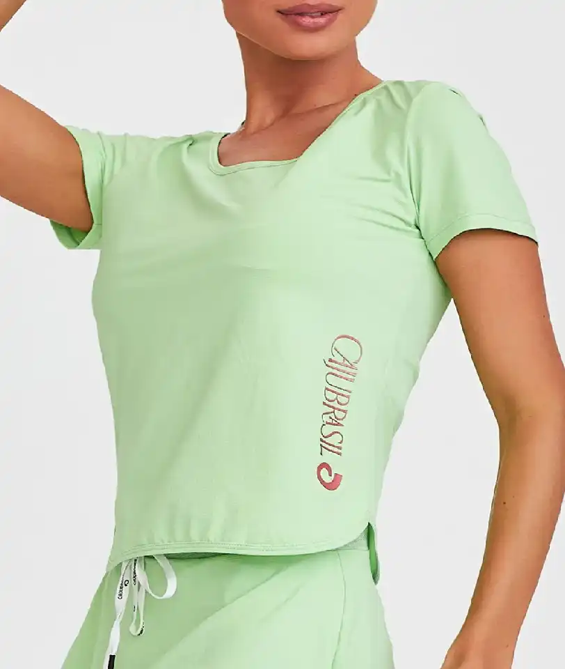 CAMISA CAJUBRASIL COM SILK NA LATERAL