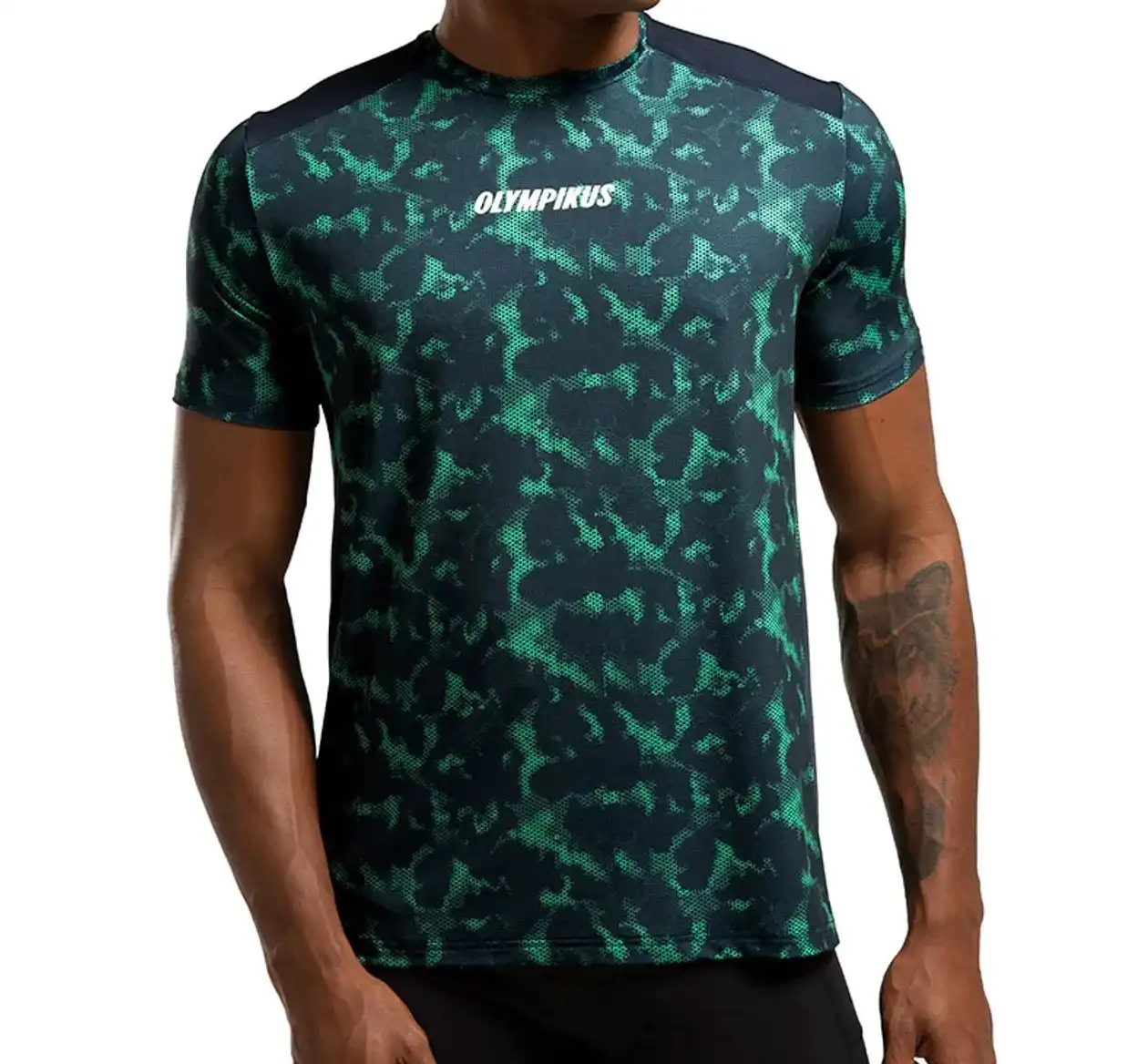 CAMISA OLYMPIKUS ESTAMPADA