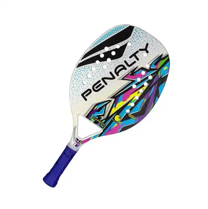 RAQUETE PENALTY BEACH TENNIS CARBON 3K SILVER
